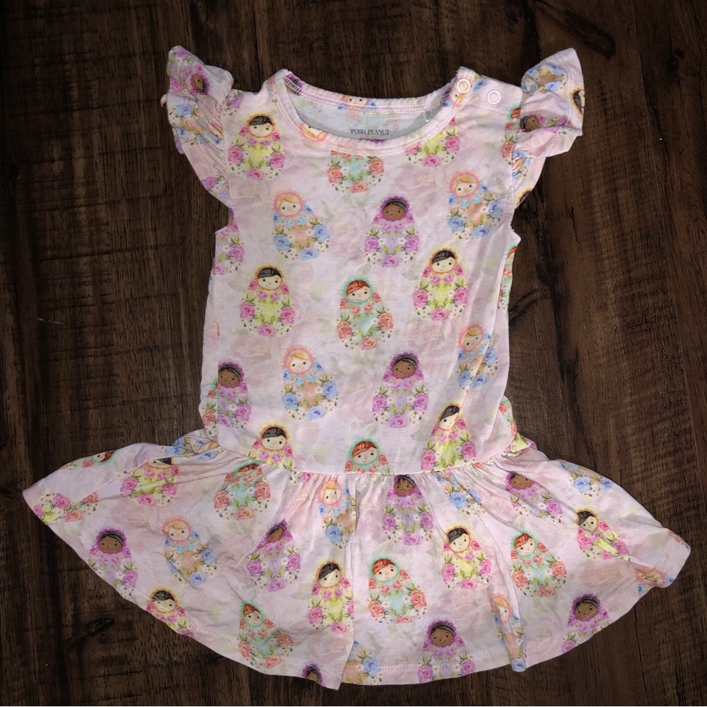 Posh Peanut Nesting doll dress